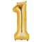 34" Gold Number Foil Balloon